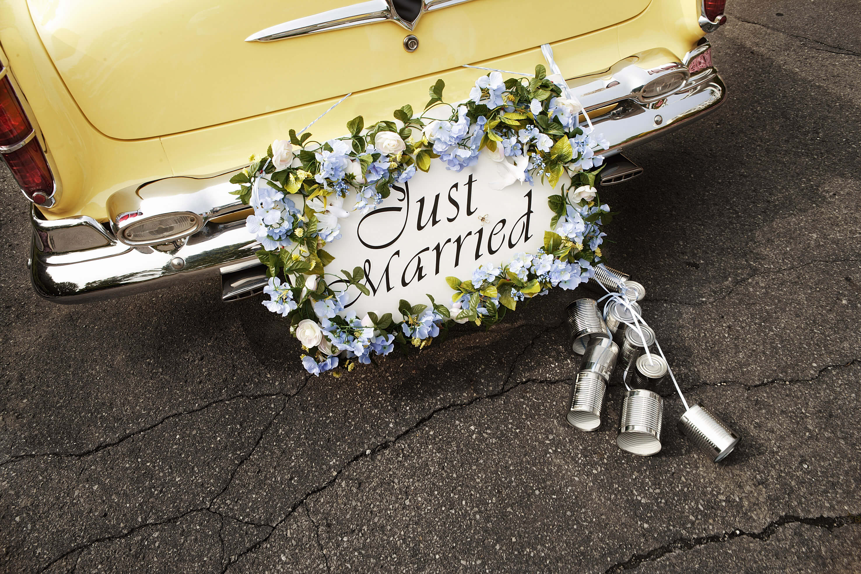 Auto Just married - Bildergalerie Hochzeitsportal24