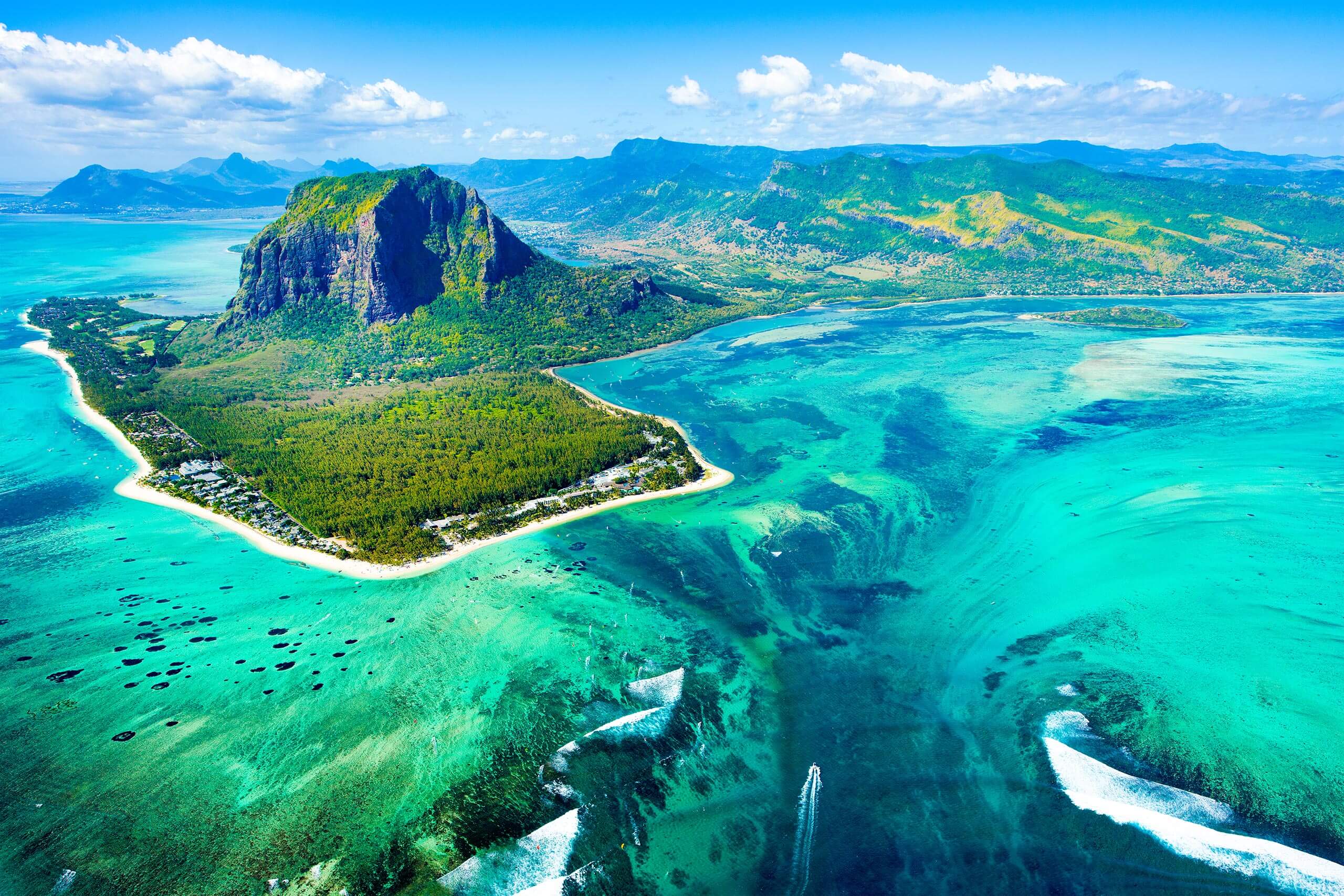 Flitterwochen Mauritius Le Morne Brabant