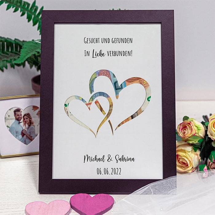 Hochzeit Geldgeschenk Bilderrahmen: Eine Kreative Idee für ein Besonderes Geschenk