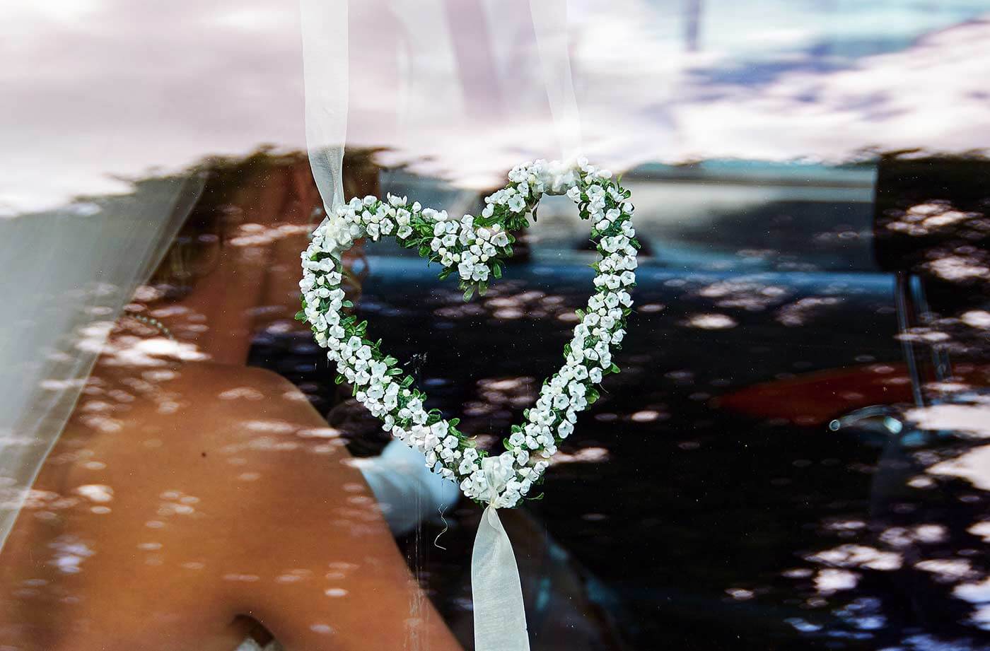 Autoschmuck Hochzeit Herzform  Bildergalerie mit Inspirationen