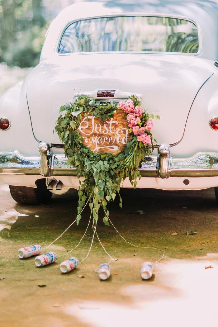 Hochzeitsschmuck Auto Bilder – Durchsuchen 1 Archivfotos