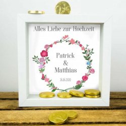 Geldgeschenk Hochzeit vintage