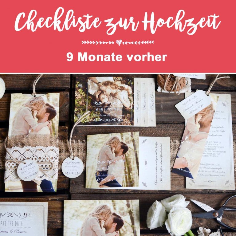 Checkliste Zur Hochzeit | So Vergesst Ihr Garantiert Nichts!