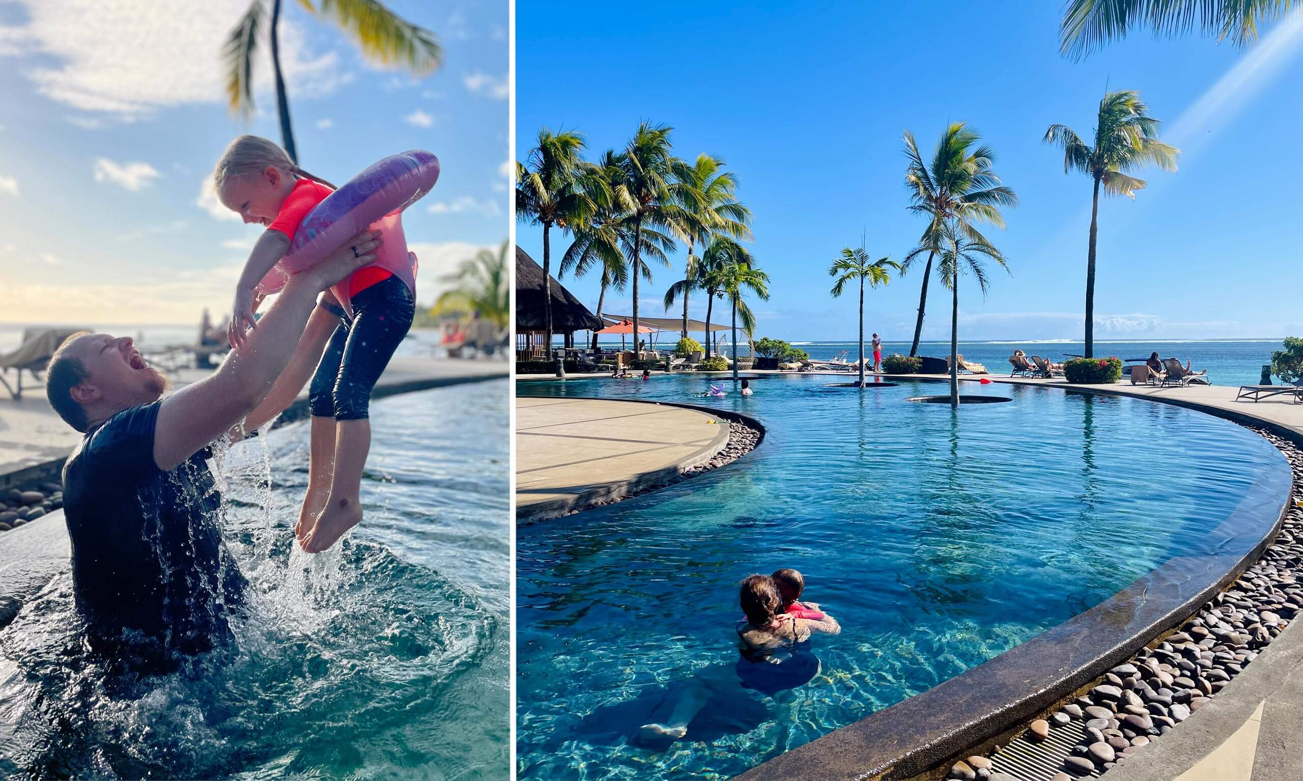 Flitterwochen auf Mauritius mit Kind