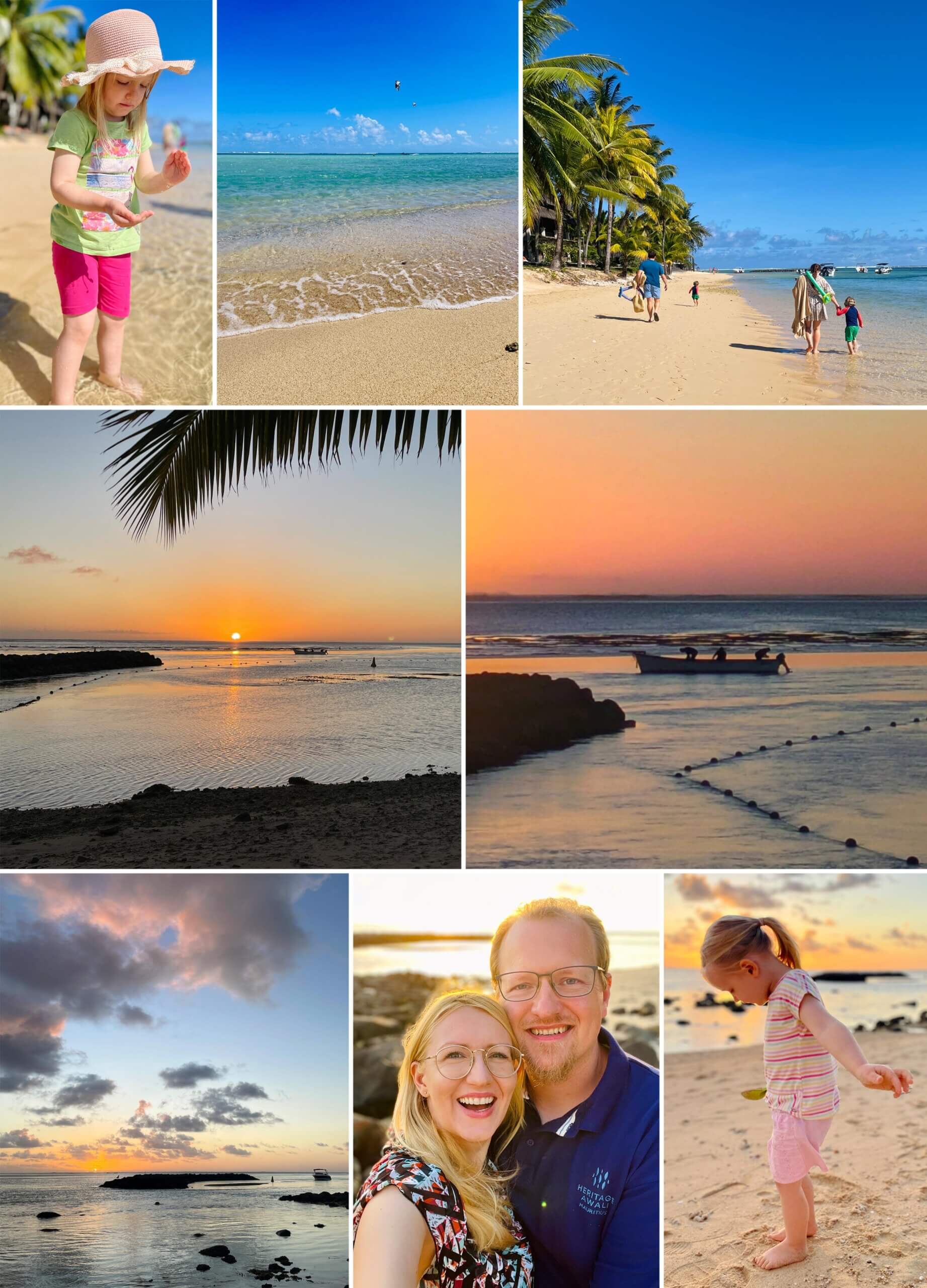 Reisen mit Kind Strand Meer Mauritius