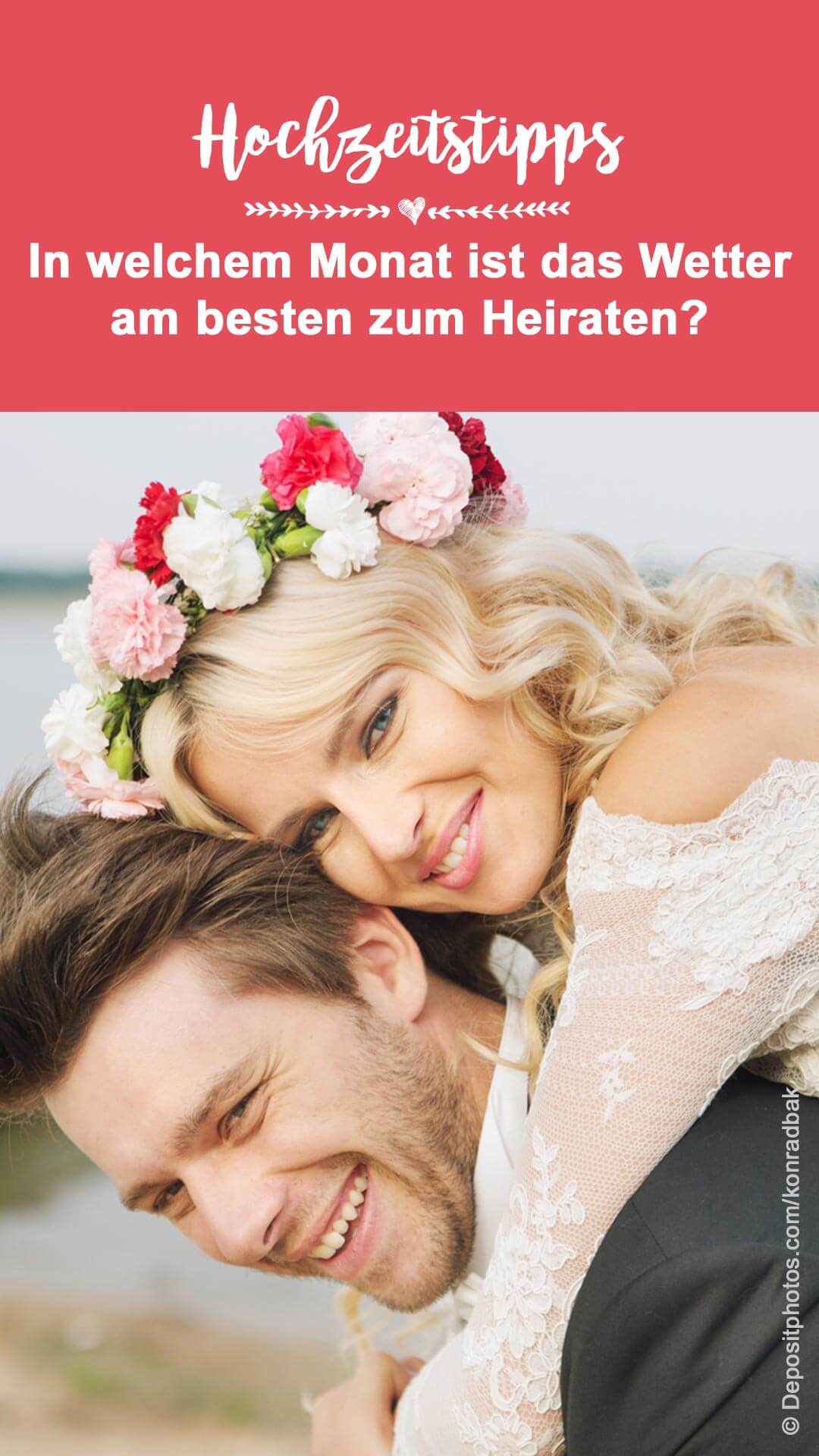 Bester Monat zum Heiraten