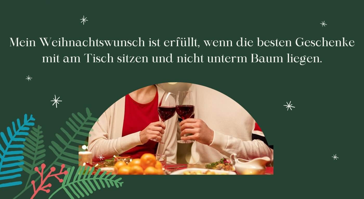 Weihnachtssprüche für den Partner süß, kreativ & lustig