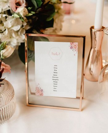 Hochzeit: individuelle Namensschilder und Platzkarten - INDIVALLEY