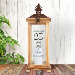 Silberhochzeit Geschenk