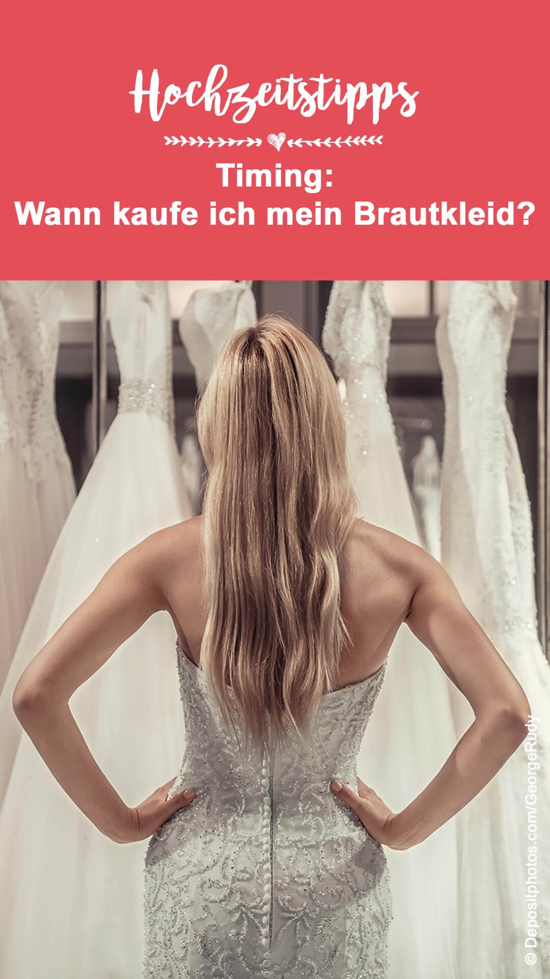 Wann sollte man ein Brautkleid kaufen?